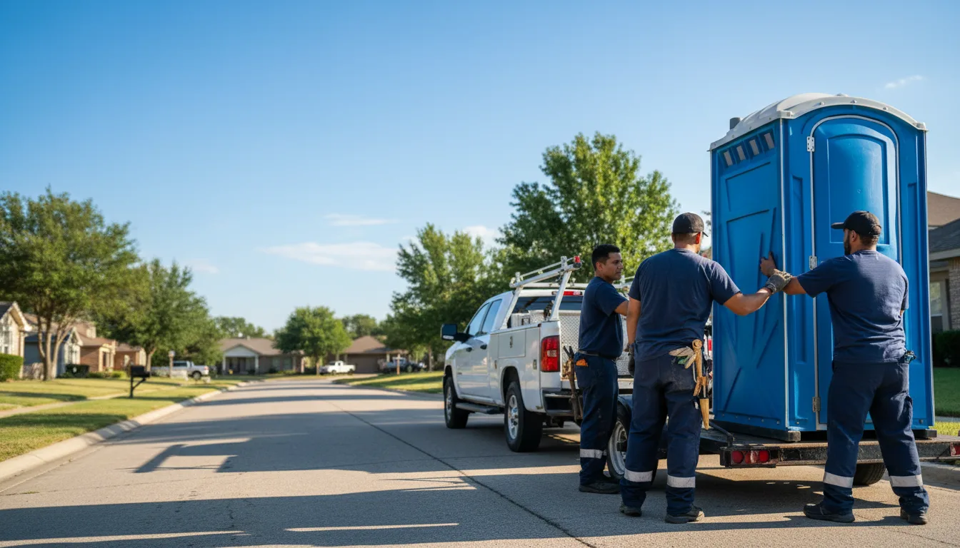 Portable Toilet Rental in Foster, OK near me